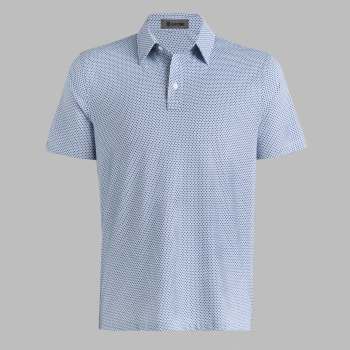 MOSAIC ALL PLAY STRETCH KNIT POLO in Twilight