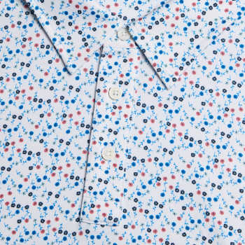 Alternative image of LTD RELEASE 2026 U.S. OPEN AYE POPPY TECH JERSEY POLO in Snow