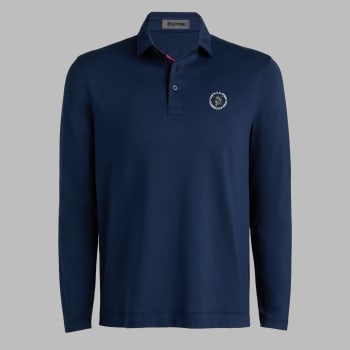 LTD RELEASE 2026 U.S. OPEN ALL PLAY LONG SLEEVE POLO in Twilight