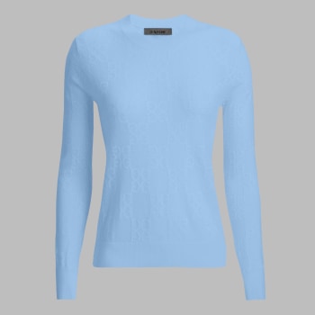 POINTELLE G CREWNECK JUMPER in BAJA