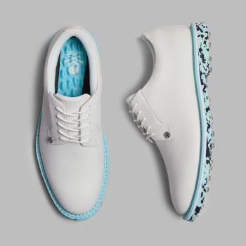 MEN'S GALLIVANTER CAMO SOLE LEATHER GOLF SHOE in SNOW / CENOTE