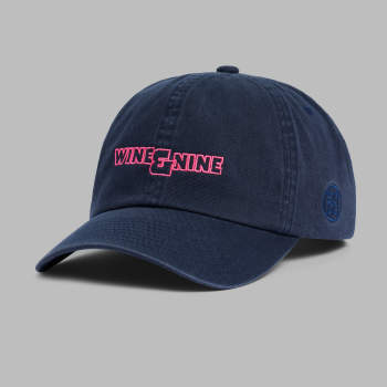 LTD RELEASE WINE & NINE RELAXED FIT HAT in Twilight