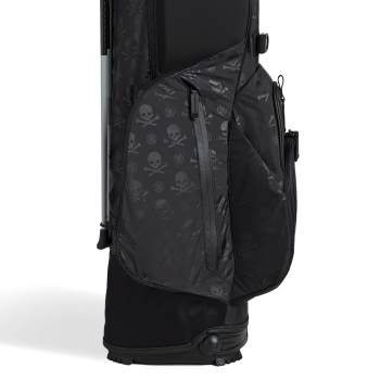 Alternative image of SCRAMBLE SKULL & TEES PARACHUTE CARRY GOLF BAG in Onyx