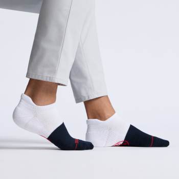 Alternative image of MEN'S TWO TONE FORE PLAY ANKLE SOCK in Snow / Twilight
