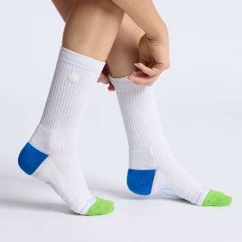 Alternative image of MEN'S CIRCLE G'S CREW SOCK in Snow