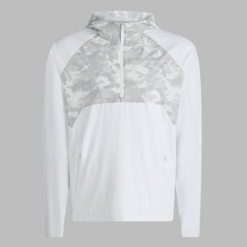 HYBRID 1/4 ZIP HOODED PULLOVER | MEN'S PULLOVERS & QUARTER-ZIPS