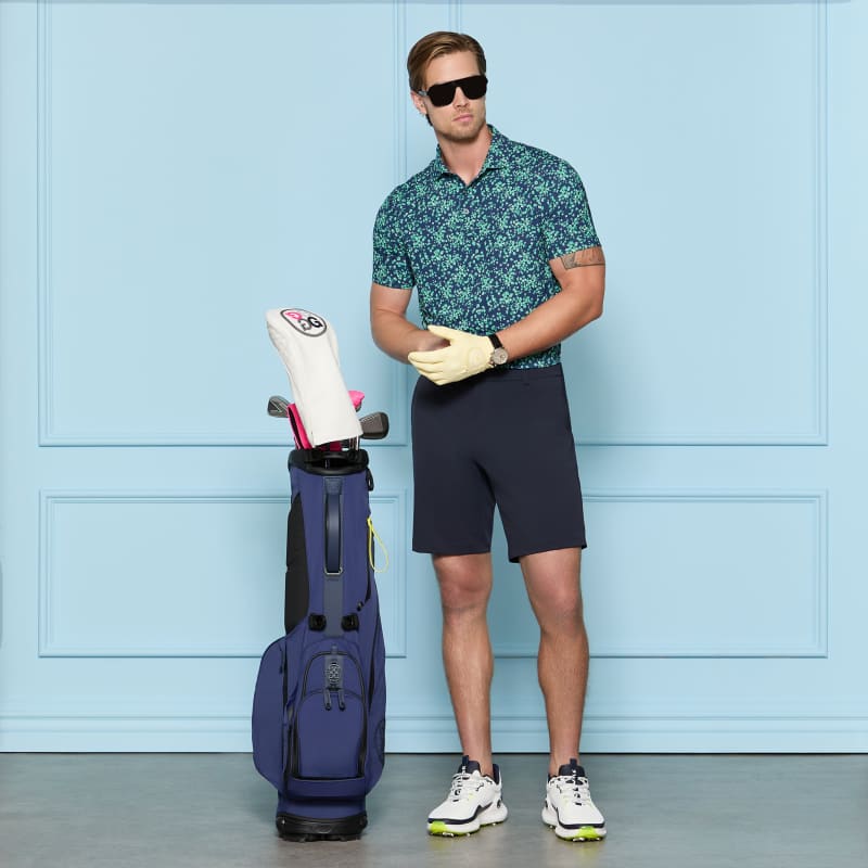 SCATTERED DITZY TECH JERSEY POLO | MEN'S POLO SHIRTS | G/FORE