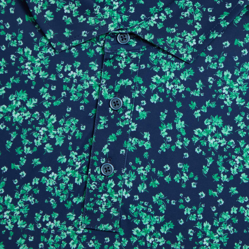 SCATTERED DITZY TECH JERSEY POLO | MEN'S POLO SHIRTS | G/FORE