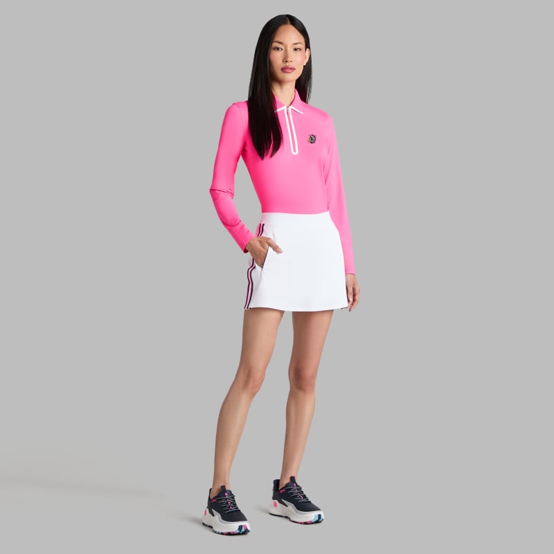 2026 U.S. OPEN SOFT TECH JERSEY LONG SLEEVE ZIP POLO | WOMEN'S