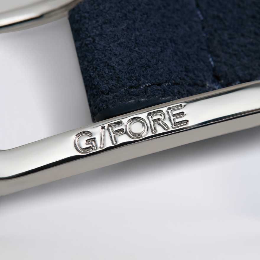 MEN'S LUXE SUEDE BELT in Twilight image number 2