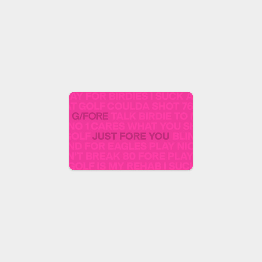 G/FORE E-GIFT CARD in Default image number 1