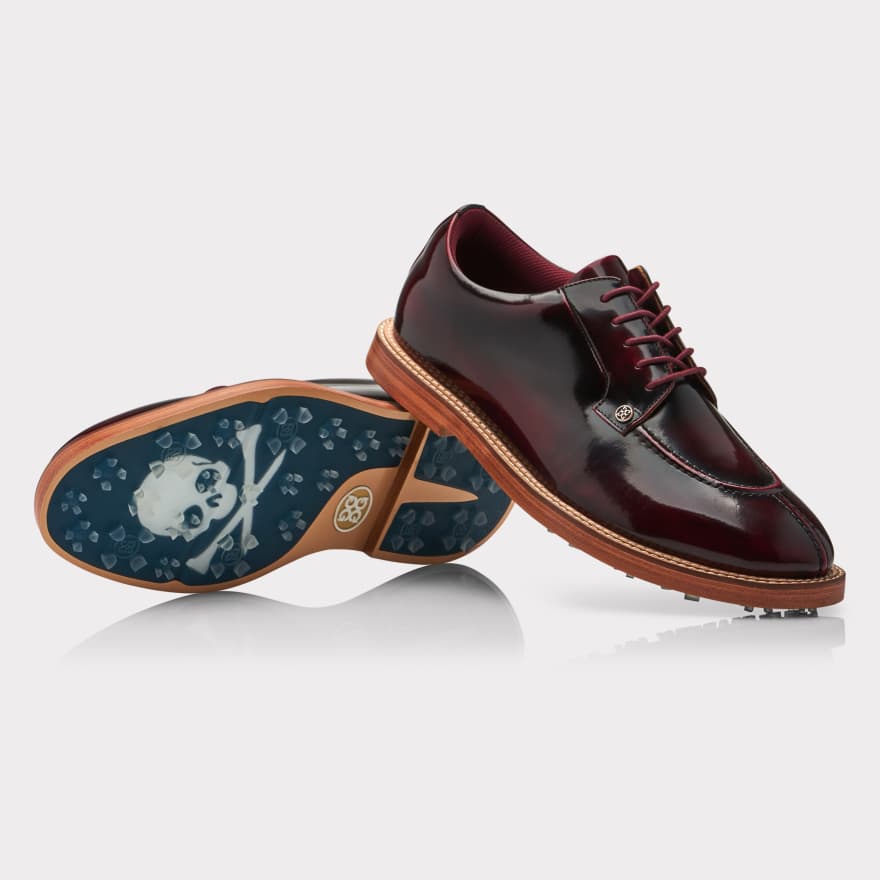MEN'S LIMITED EDITION BURNISHED GALLIVANTER GOLF SHOE in CHERRY BROWN image number 2