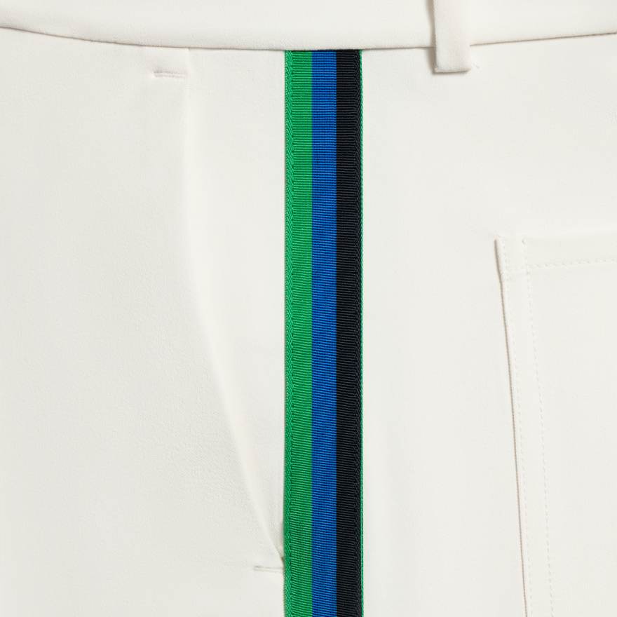 TUX SHADOW STRETCH STRAIGHT LEG TROUSER in CHALK WHITE image number 5