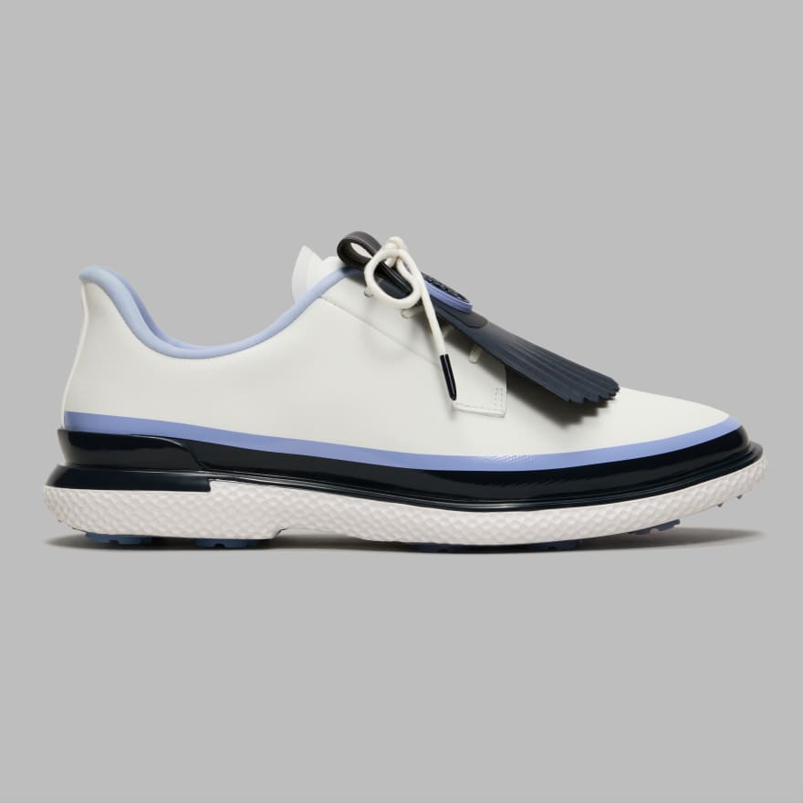 WOMEN'S GALLIVAN2R TUXEDO STRIPE KILTIE GOLF SHOE in Snow / Twilight image number 7