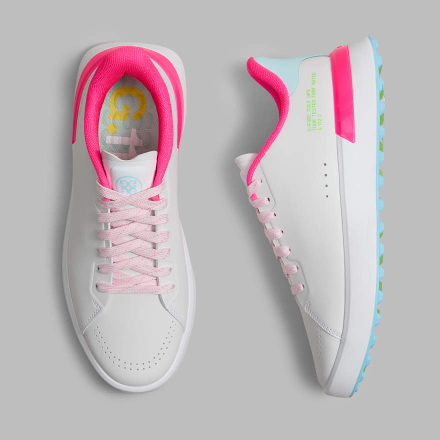 WOMEN'S G.112 LOVE G KILTIE GOLF SHOE in SNOW / MULTI image number 1