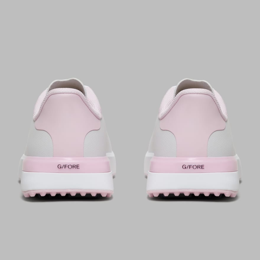 WOMEN'S LTD RELEASE G.112 PERFORATED KILTIE GOLF SHOE in Snow / Blush image number 5