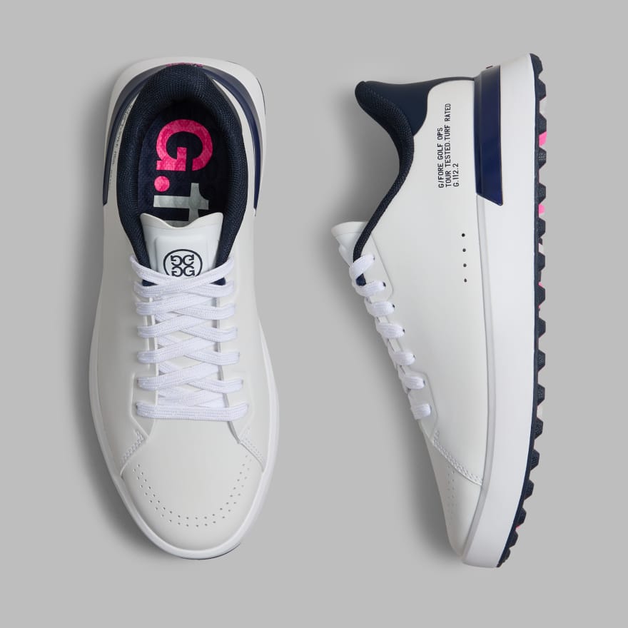 WOMEN'S G.112 KILTIE GOLF SHOE in Snow / Twilight image number 1
