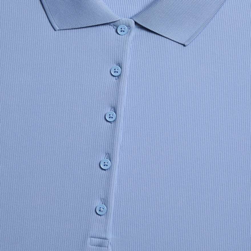 TECH NYLON RIB POLO in Willow image number 5