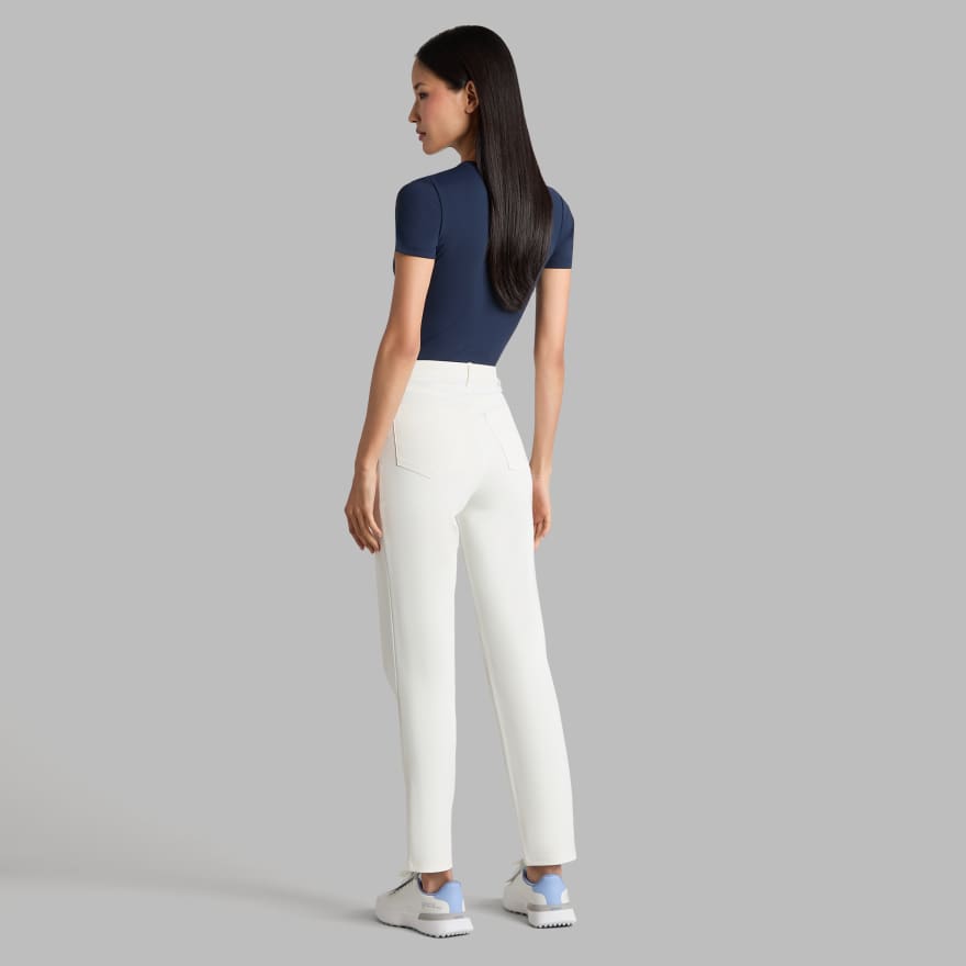 TECH NYLON RIB FITTED TEE in Twilight image number 4