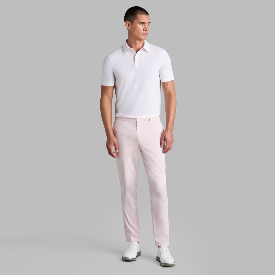 ALL PLAY COTTON STRETCH STRAIGHT LEG TROUSER in Shell image number 3