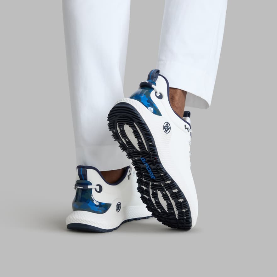 MEN'S MG4+ O2 CAMO ACCENT GOLF SHOE in Snow / Twilight image number 6