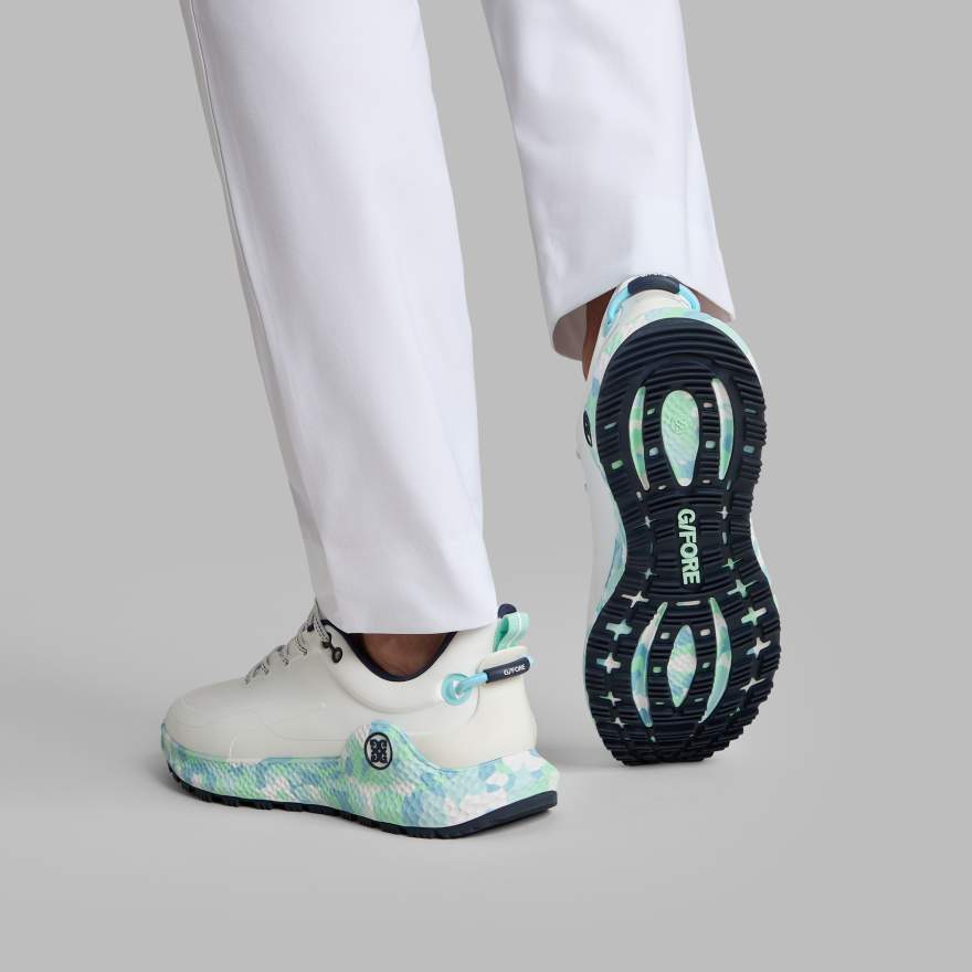 MEN'S LTD RELEASE MG4+ O2 CAMO GOLF SHOE in SNOW / TIDAL image number 6