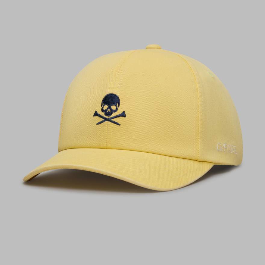 MINI SKULL & TEES LOW PROFILE HAT in Canary image number 1