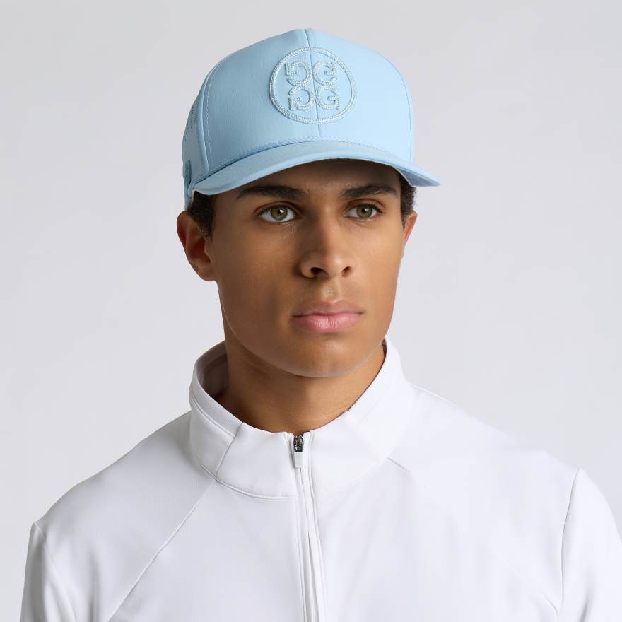 CIRCLE G'S PERFORATED DELTA HAT in BAJA image number 4