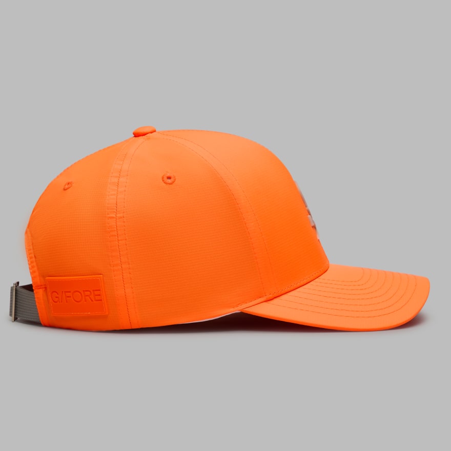 SKULL & TEES LOW PROFILE HAT in SHOCKING ORANGE image number 5