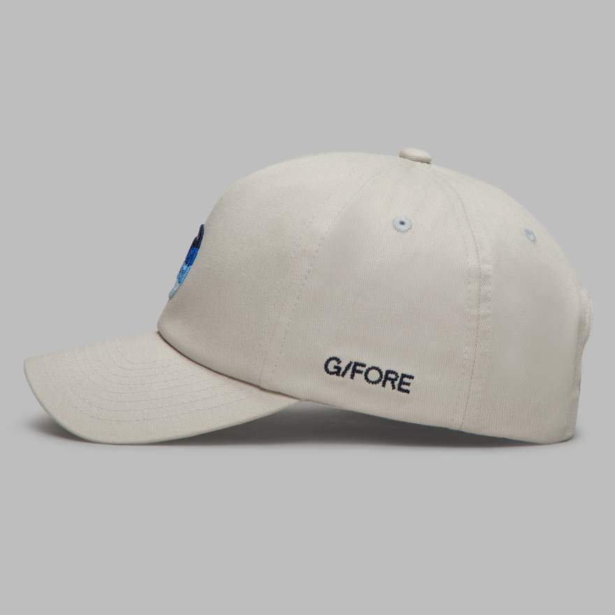 MINI CIRCLE G RELAXED FIT HAT in PUMICE image number 7