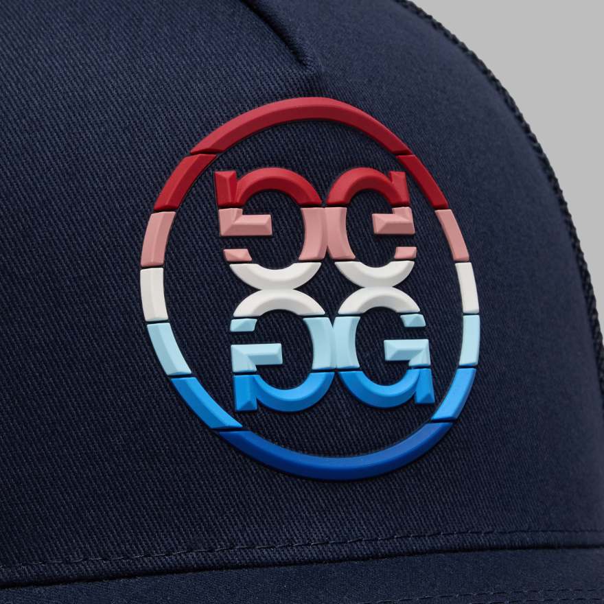 GRADIENT CIRCLE G'S MID TRUCKER HAT in Twilight image number 2