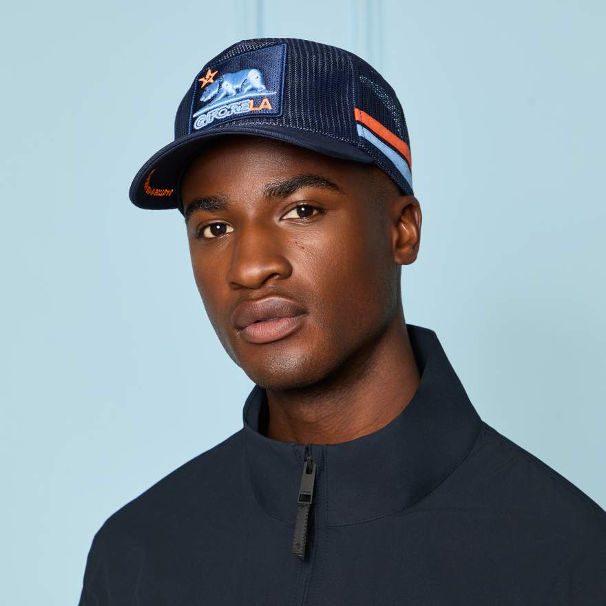 G/FORE LA 360&deg; MESH TRUCKER HAT in Twilight image number 3