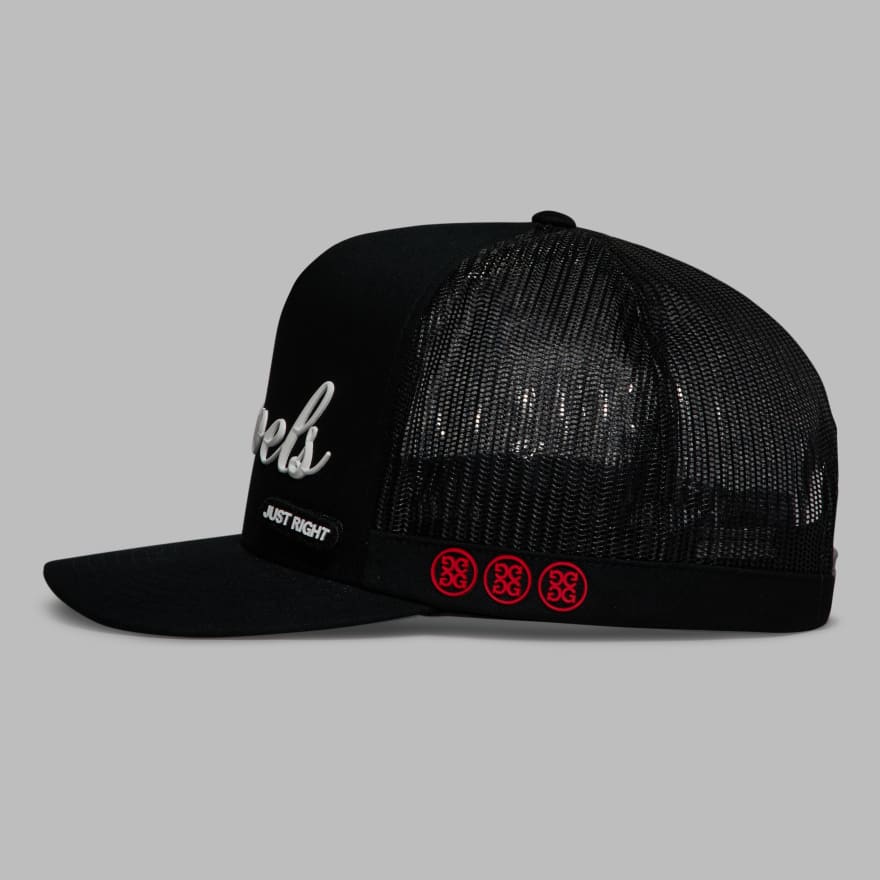 DAILY LEVELS TALL TRUCKER HAT in Onyx image number 8