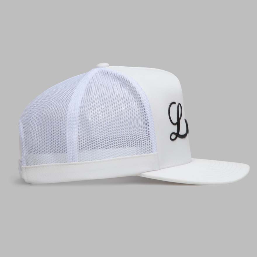 DAILY LEVELS TALL TRUCKER HAT in Snow image number 6