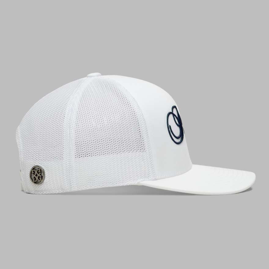 LTD RELEASE POPS TRUCKER HAT in Snow / Twilight image number 4