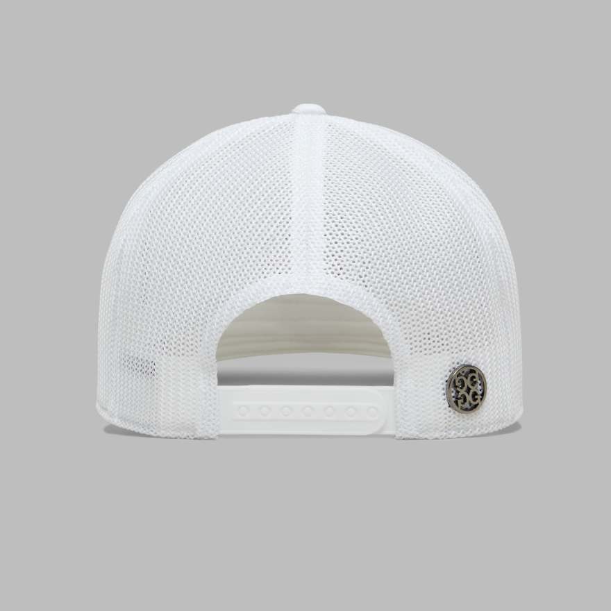 LTD RELEASE POPS TRUCKER HAT in Snow / Twilight image number 5
