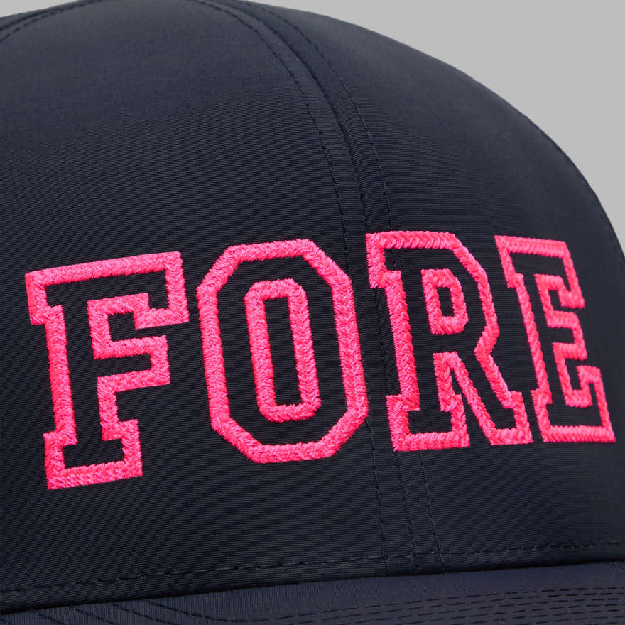 MEN'S LTD RELEASE FORE LOW PROFILE HAT in TWILIGHT / KNOCKOUT PINK image number 2