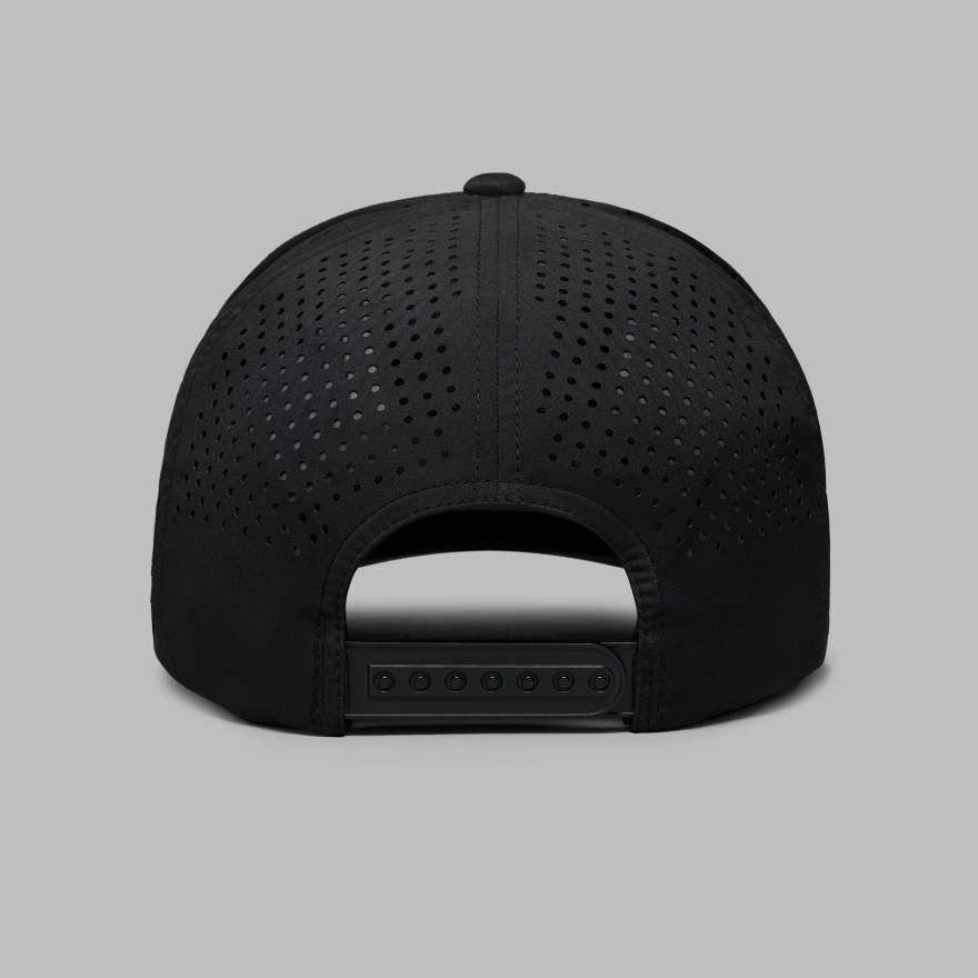 LTD RELEASE COUNTRY CLUB MISFIT PERFORATED DELTA HAT in ONYX / ELECTRIC image number 5