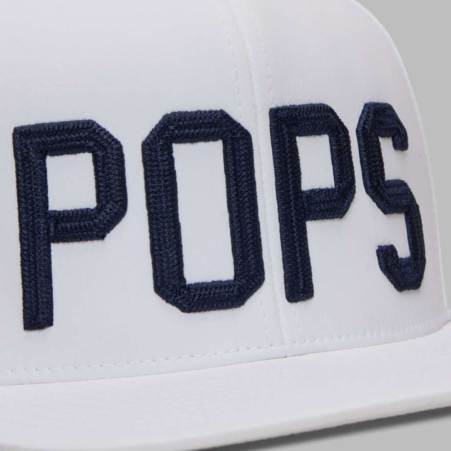 2025 U.S. OPEN XL POPS PERFORATED HAT in Snow image number 2
