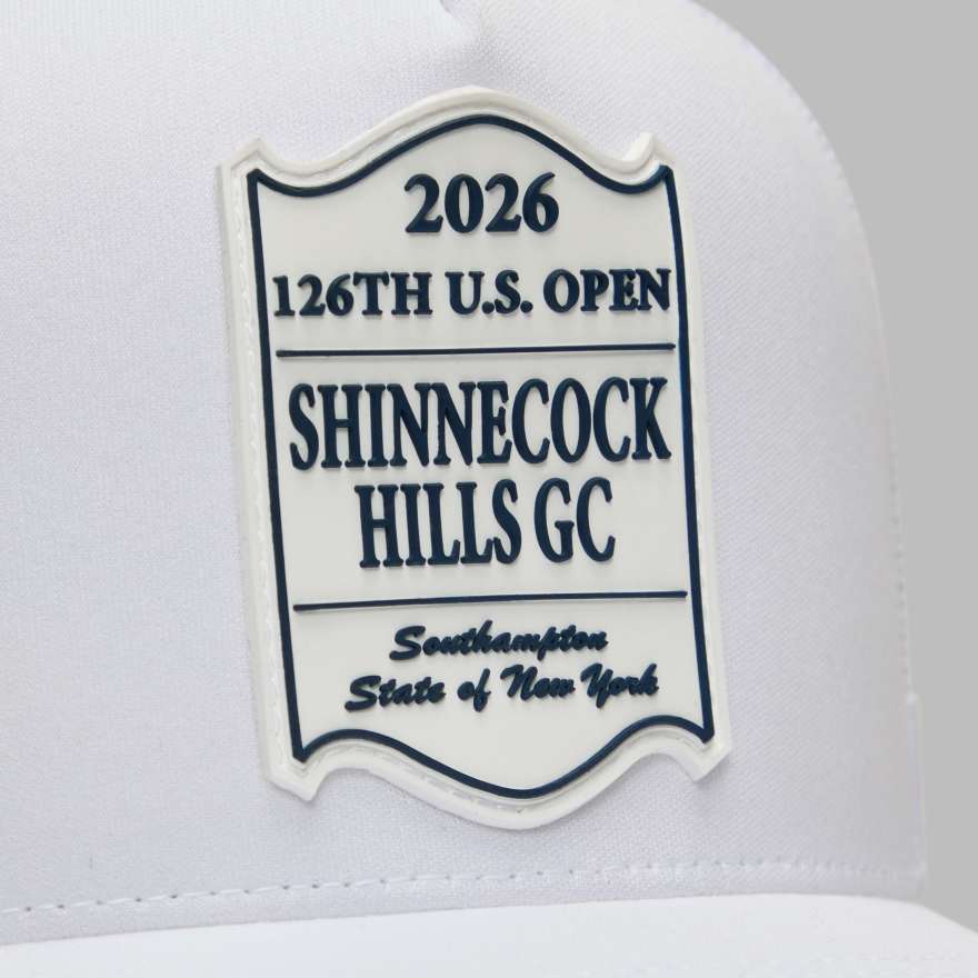2026 U.S. OPEN SIGN TRUCKER HAT in Snow image number 2