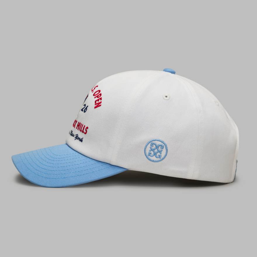 2026 U.S. OPEN SHINNECOCK HILLS RELAXED FIT HAT in SNOW/BAJA image number 8