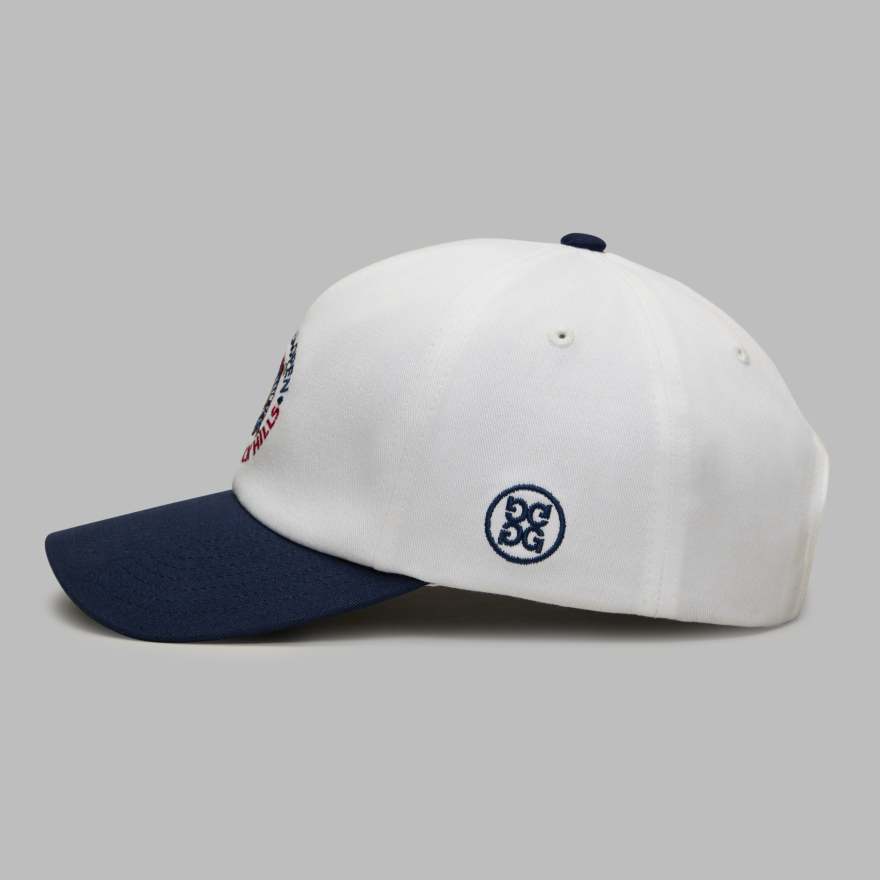 2026 U.S. OPEN OFFICIAL LOGO RELAXED FIT HAT in Snow / Twilight image number 8