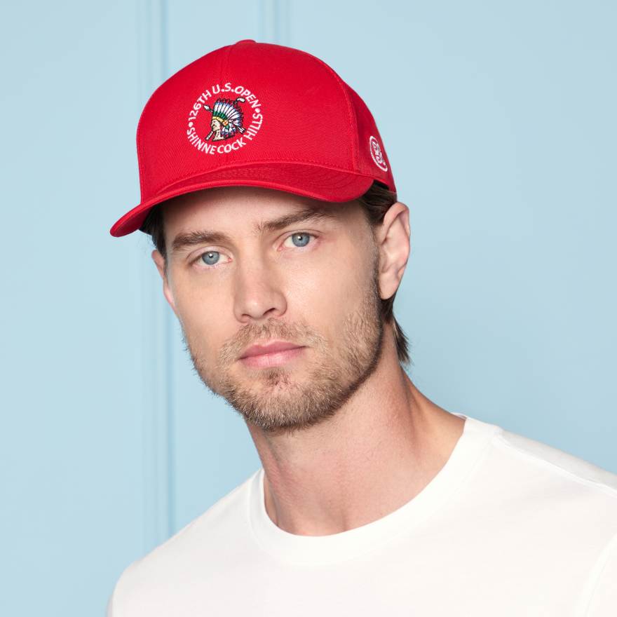2026 U.S. OPEN OFFICIAL LOGO HAT in Lava image number 3