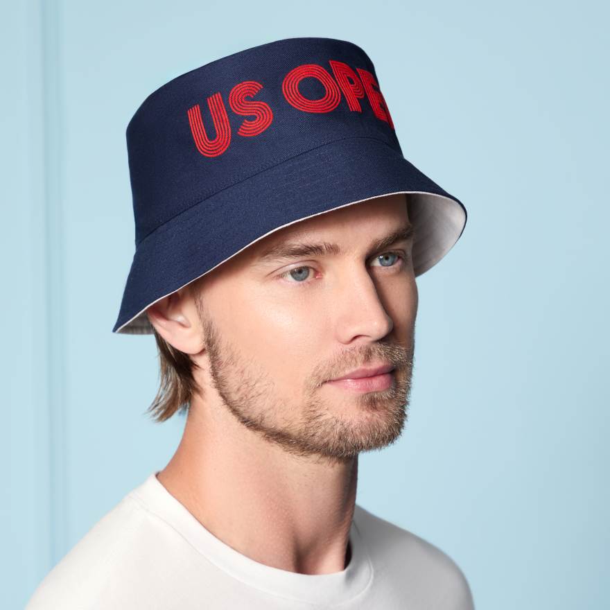 2026 U.S. OPEN REVERSIBLE BUCKET HAT in Snow / Twilight image number 3