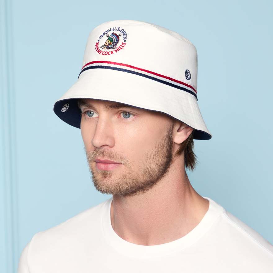 2026 U.S. OPEN REVERSIBLE BUCKET HAT in Snow / Twilight image number 7