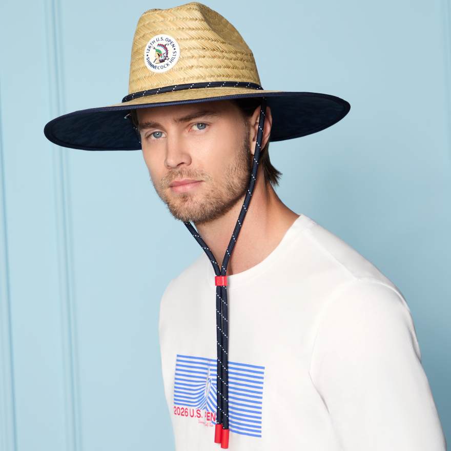 2026 U.S. OPEN STRAW HAT in TAN / BAJA image number 3