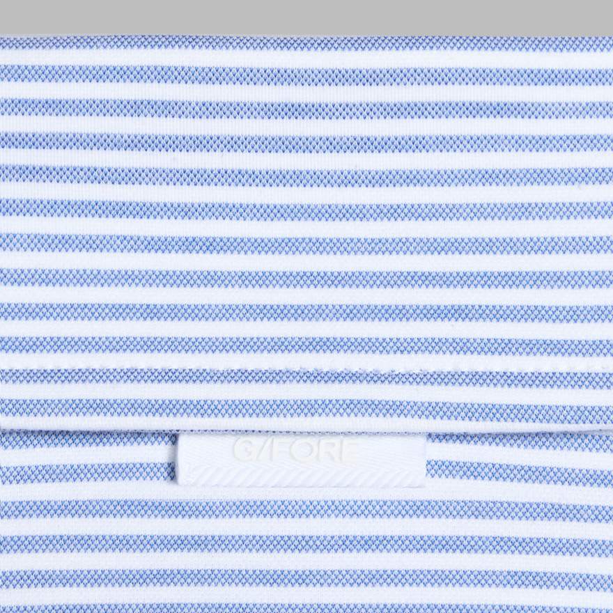 LTD RELEASE LUXE COTTON BLEND SHIRT in SNOW / LISBON image number 6