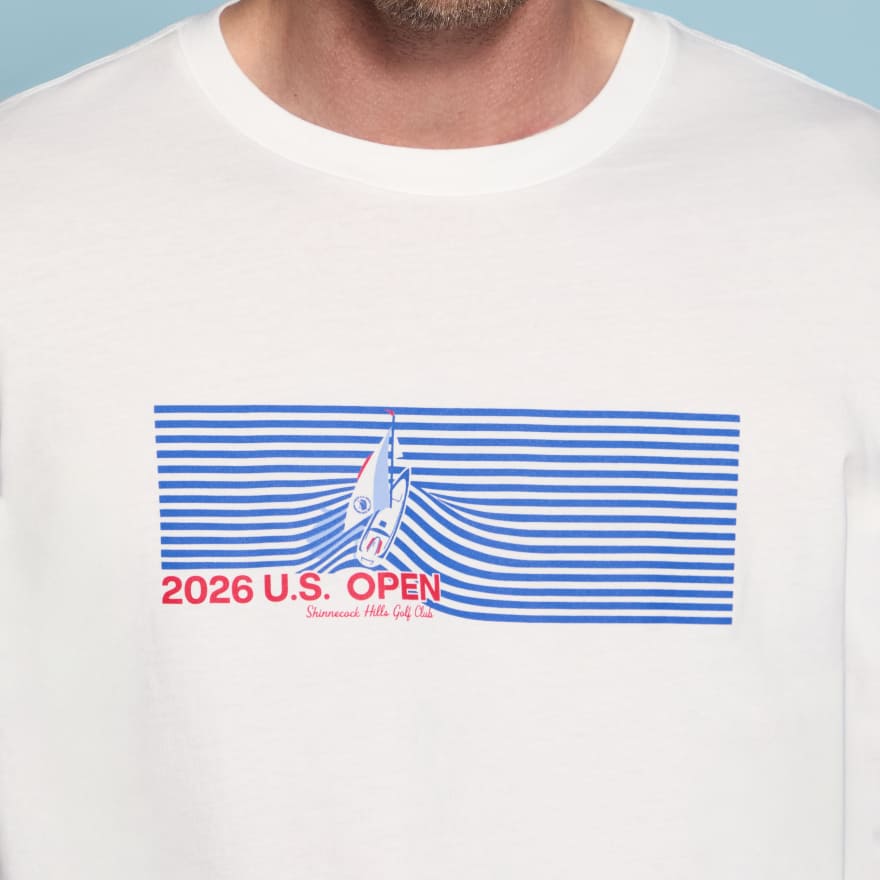 2026 U.S. OPEN SAIL BOAT LONG SLEEVE TEE in Snow image number 5