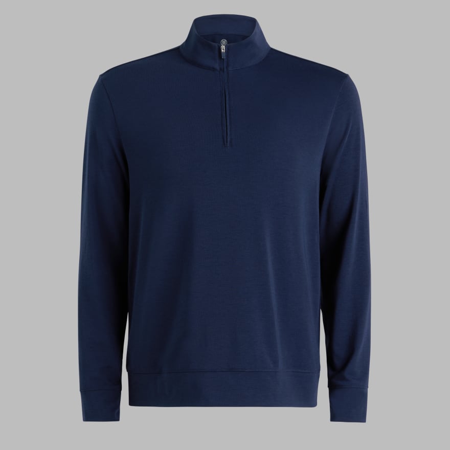 SOFT TOUCH JERSEY 1/4 ZIP in Twilight image number 1