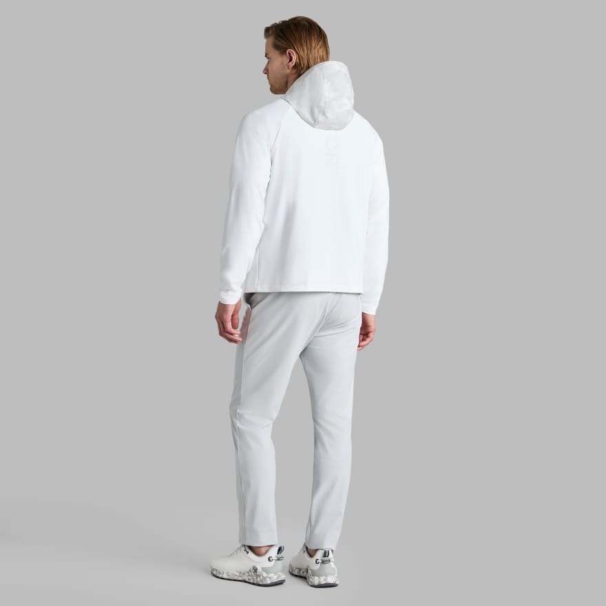 HYBRID 1/4 ZIP HOODED PULLOVER | MEN'S PULLOVERS & QUARTER-ZIPS